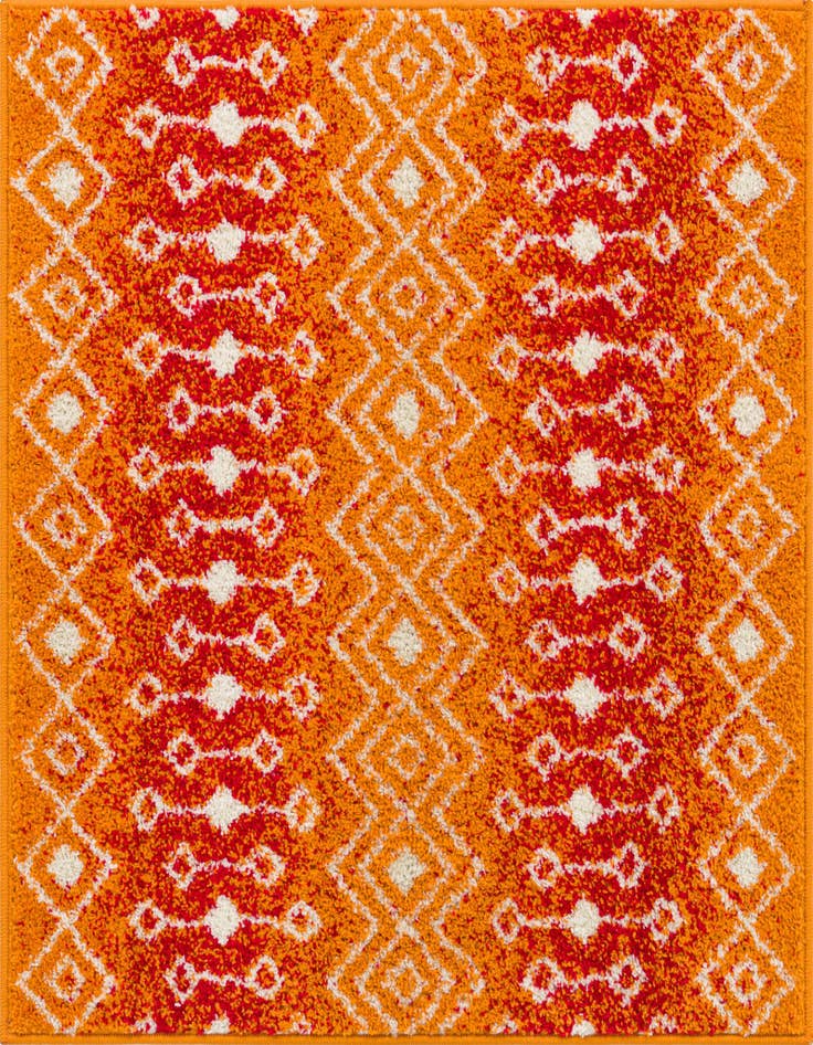 Detail image of 3' 3 x 3' 3 Moroccan Trellis Square Rug