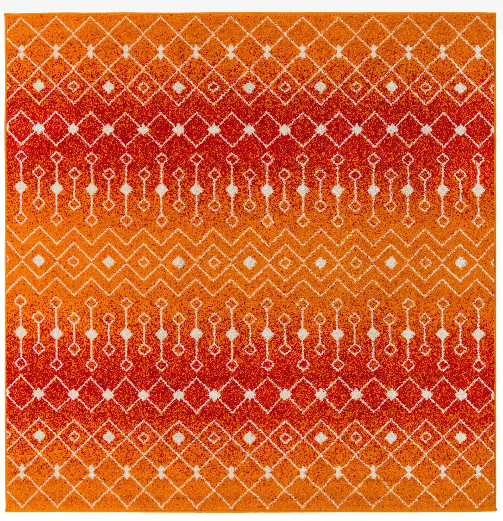 Primary image 7' 10 x 7' 10 Moroccan Trellis Square Rug