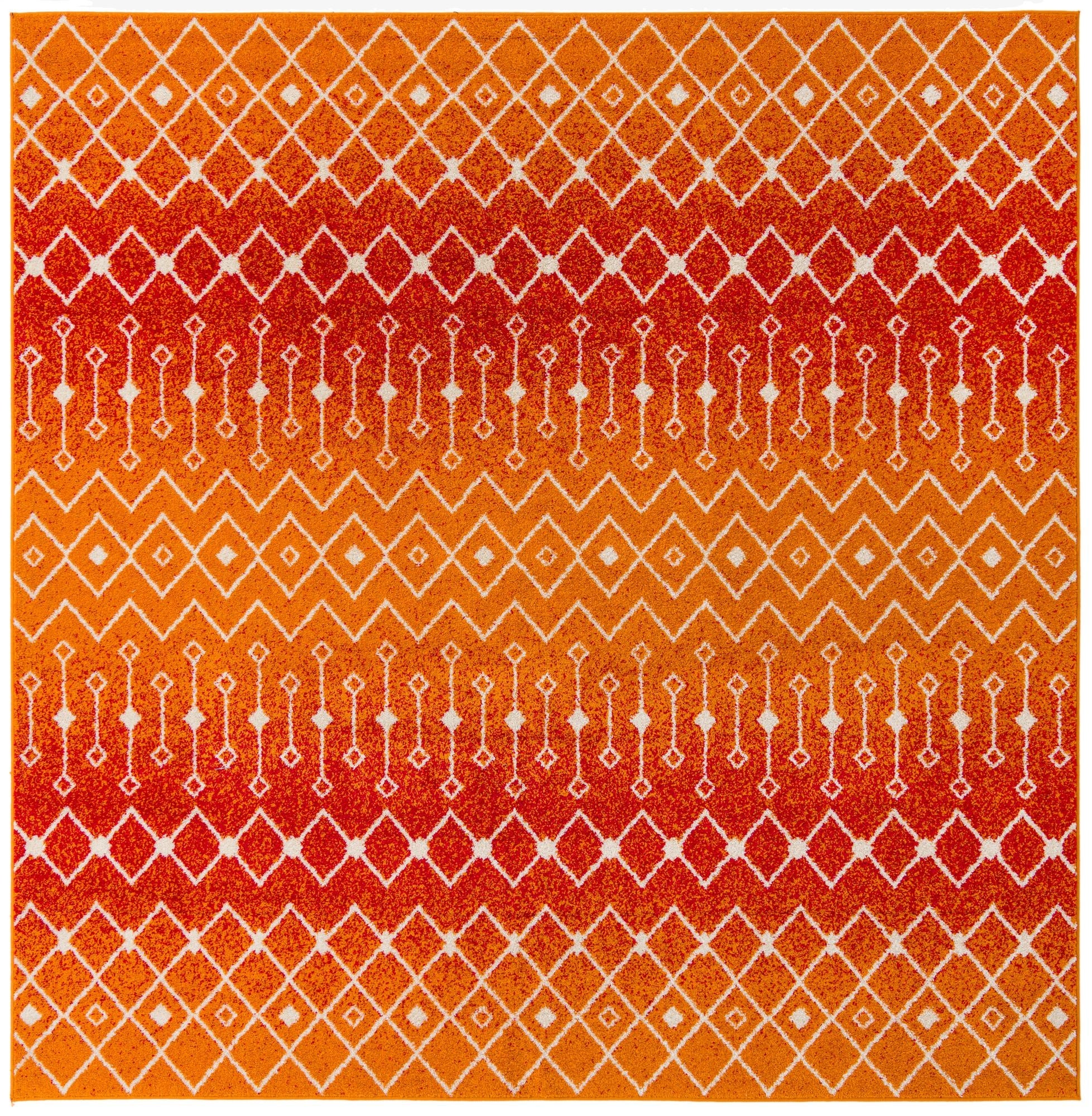 Primary image 10' x 10' Moroccan Trellis Square Rug