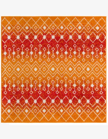 5' 3 x 5' 3 Moroccan Trellis Square Rug