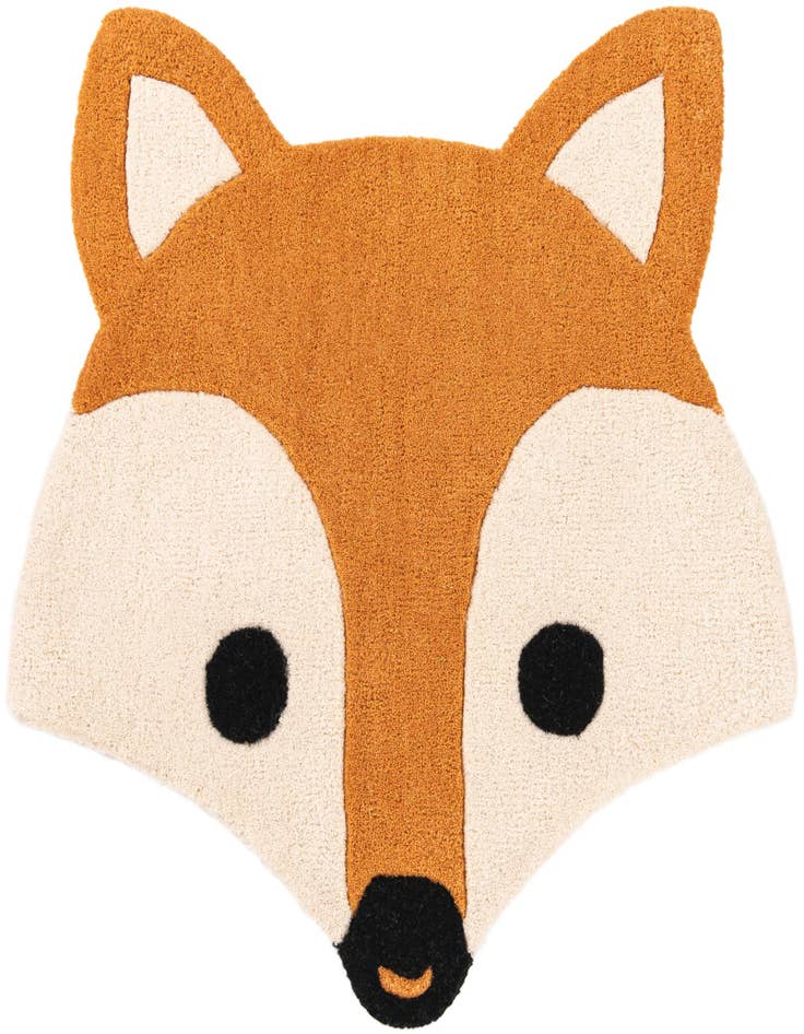 Detail image of 2' x 2' Playtime Kids Wool Freeform Rug
