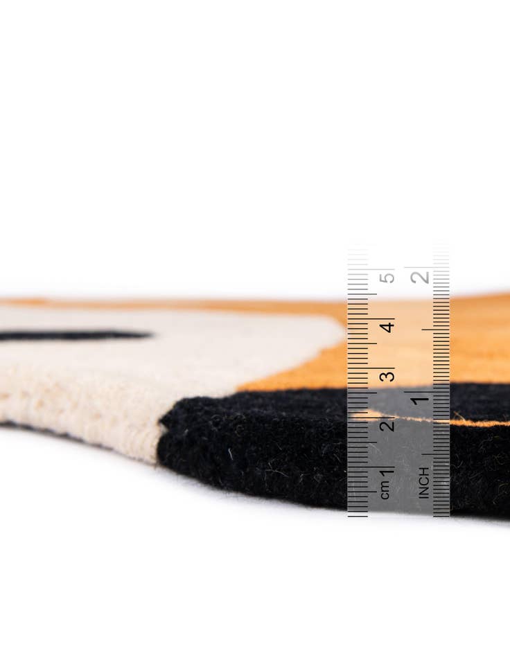 Detail image of 2' x 2' Playtime Kids Wool Freeform Rug