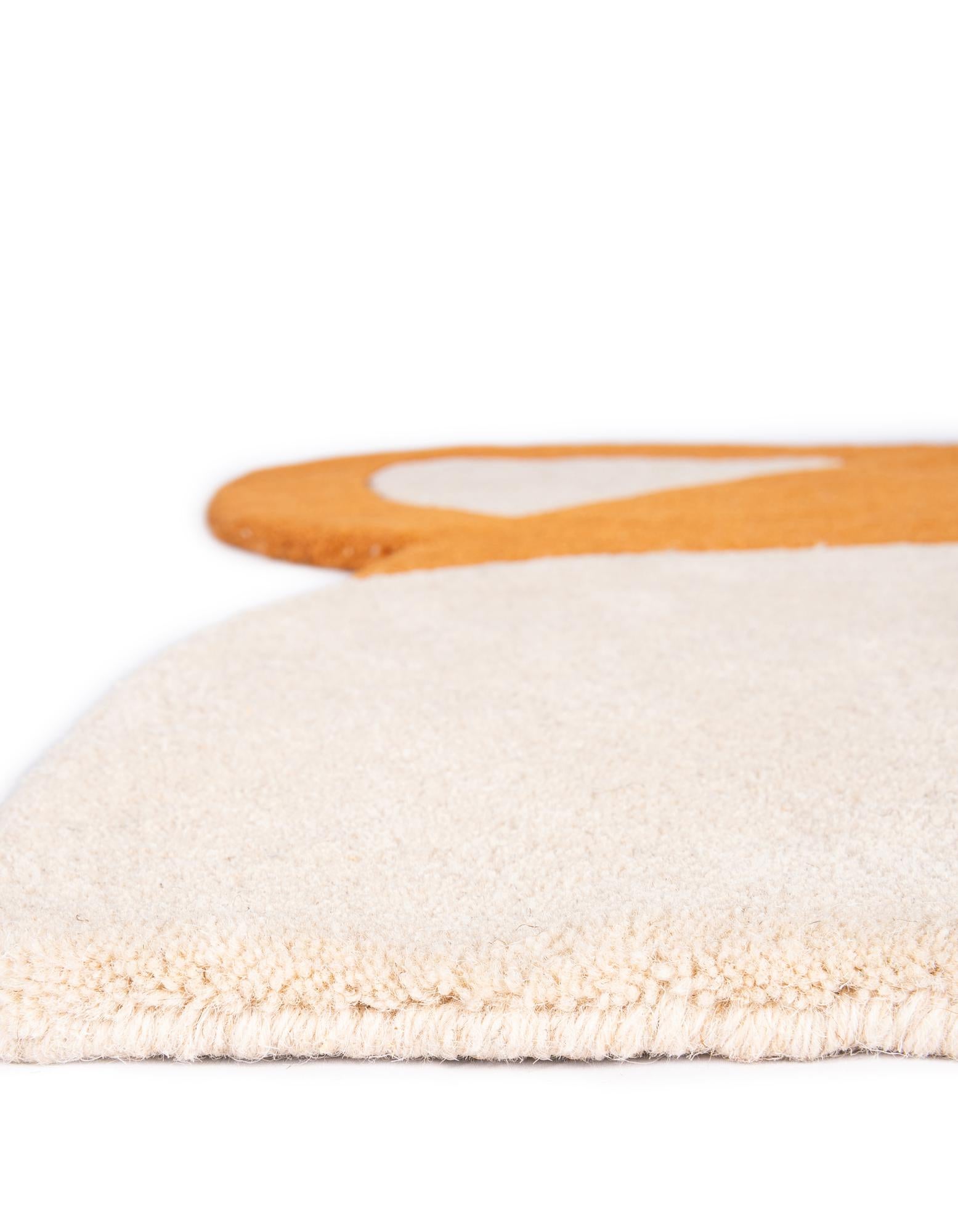 4' 1 x 4' 1 Playtime Kids Wool Freeform Rug