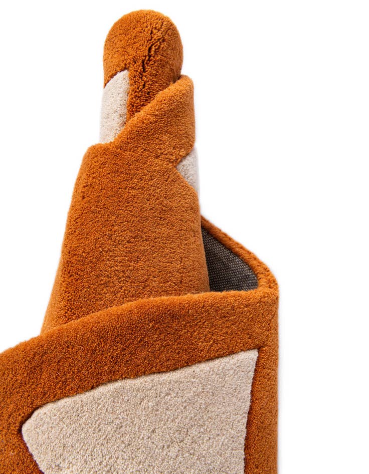 Detail image of 2' x 2' Playtime Kids Wool Freeform Rug