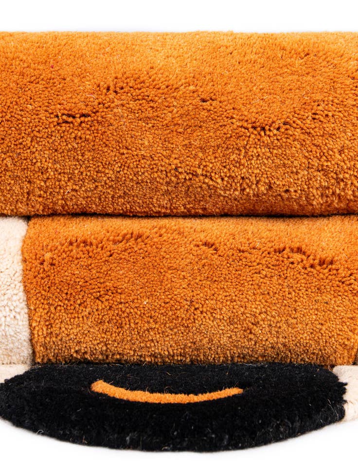 Detail image of 2' x 2' Playtime Kids Wool Freeform Rug