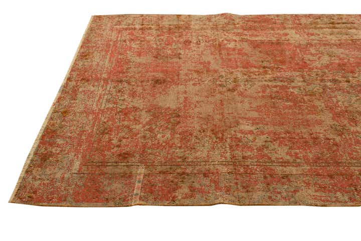 5' 7 x 10' 1 Hand Knotted Ultra Vintage Persian Wool Rug