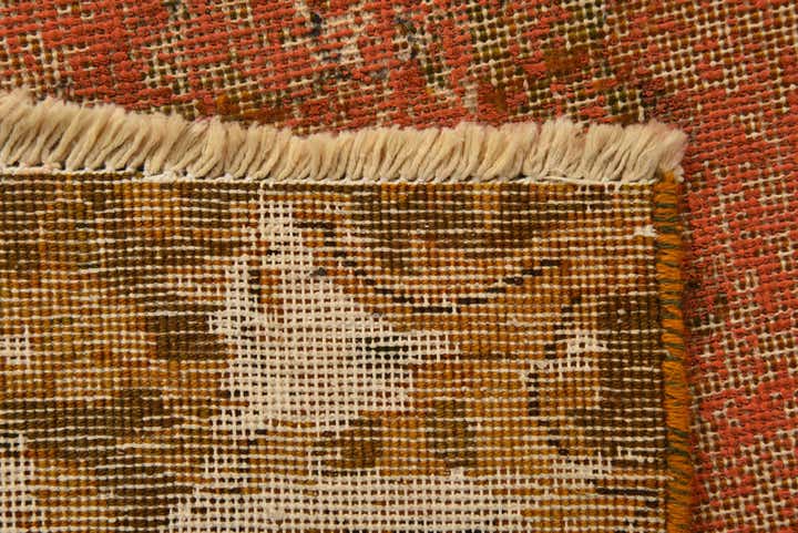 5' 7 x 10' 1 Hand Knotted Ultra Vintage Persian Wool Rug