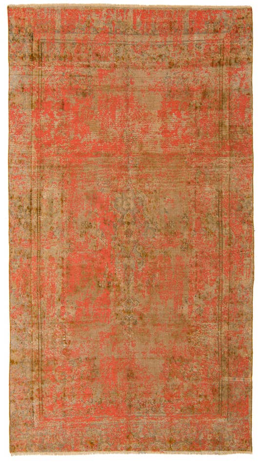 Detail image of 5' 7 x 10' 1 Hand Knotted Ultra Vintage Persian Wool Rug