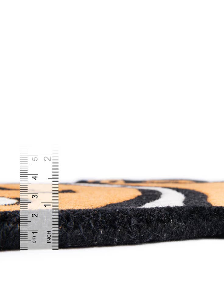 Detail image of 4' 1 x 6' 1 Playtime Kids Wool Freeform Rug