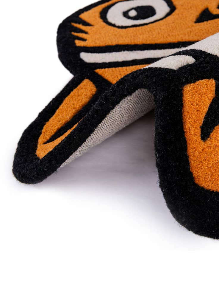 Detail image of 2' x 3' 1 Playtime Kids Wool Freeform Rug