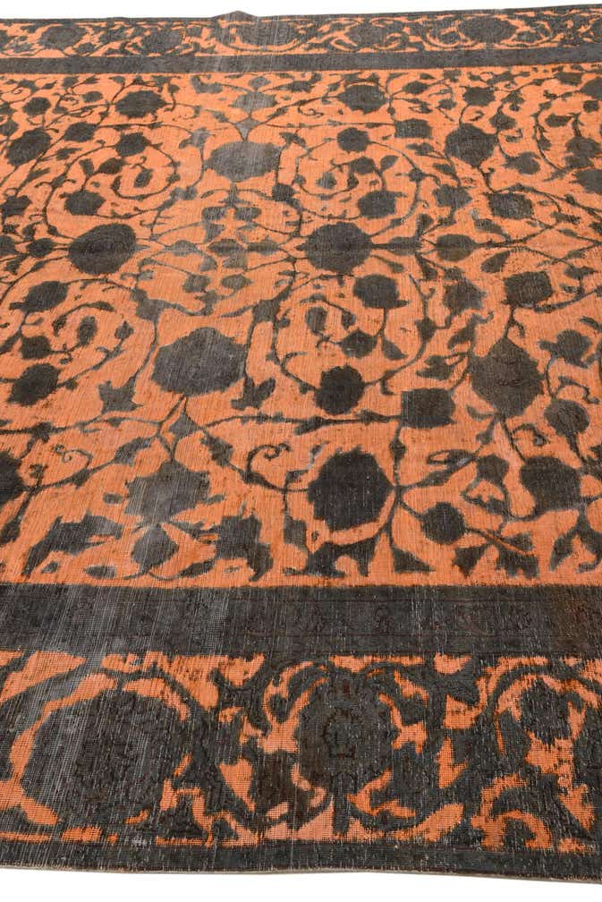 9' 1 x 11' 3 Hand Knotted Ultra Vintage Persian Wool Rug