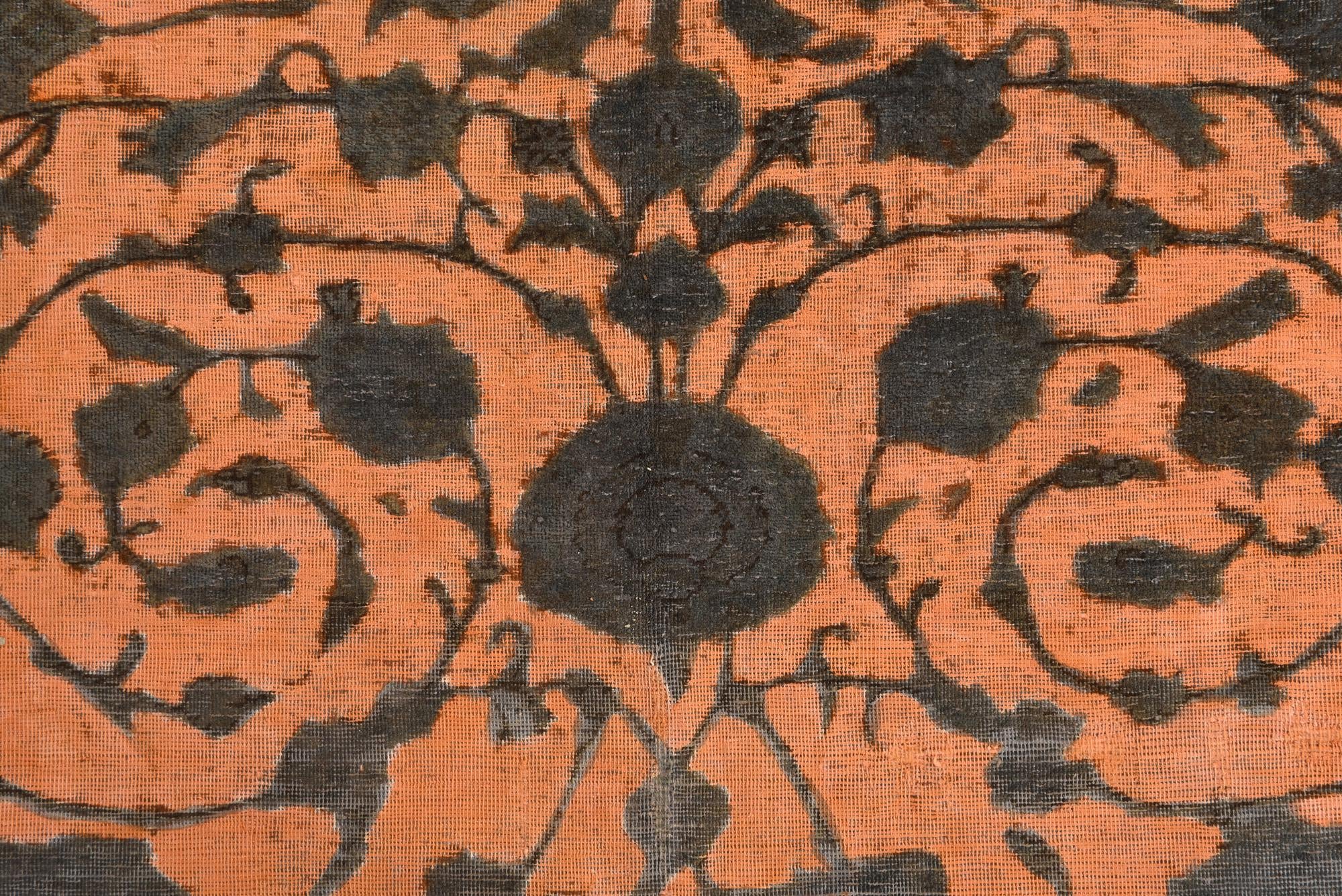 9' 1 x 11' 3 Hand Knotted Ultra Vintage Persian Wool Rug