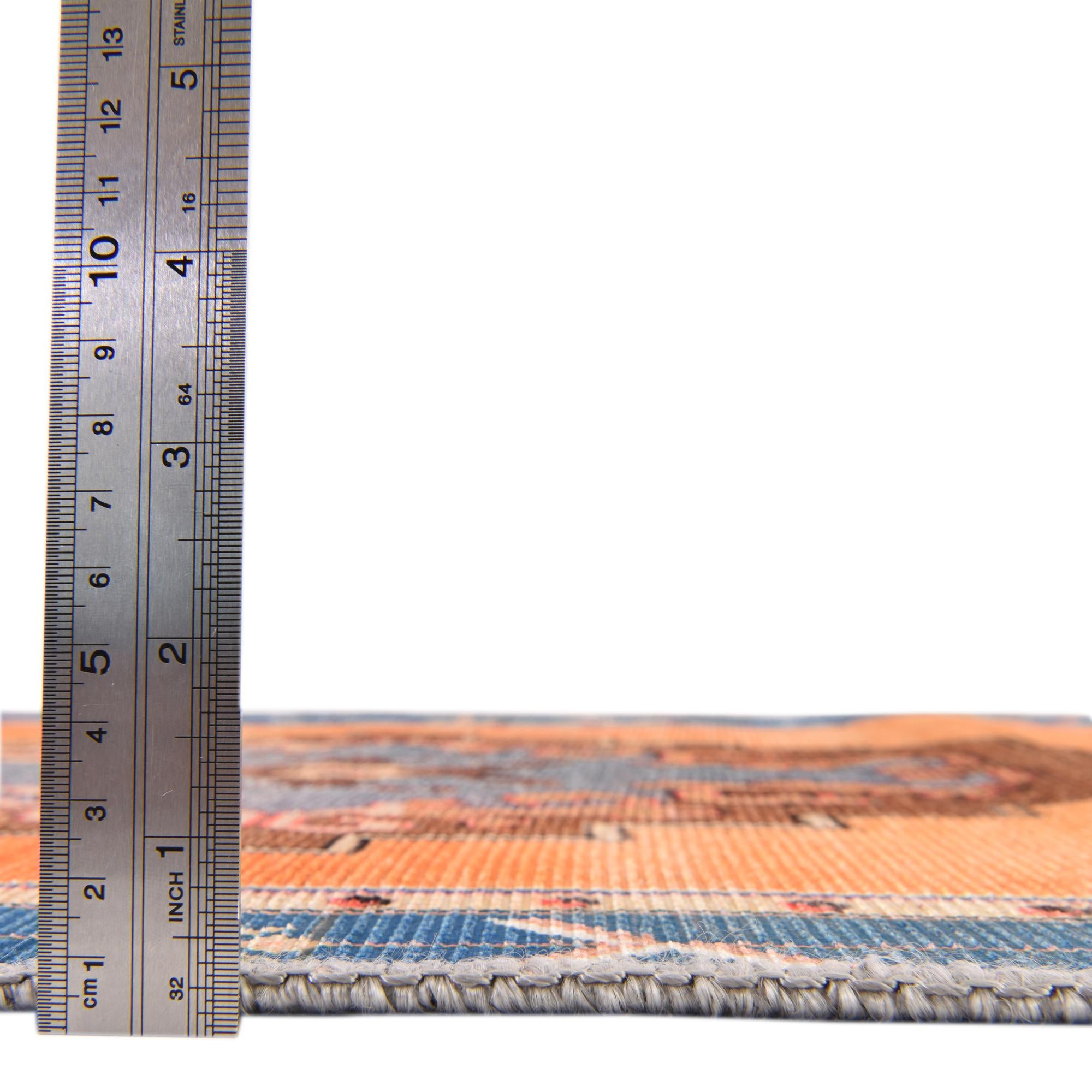 7' 6 x 7' 6 Washable Timeless Octagon Rug
