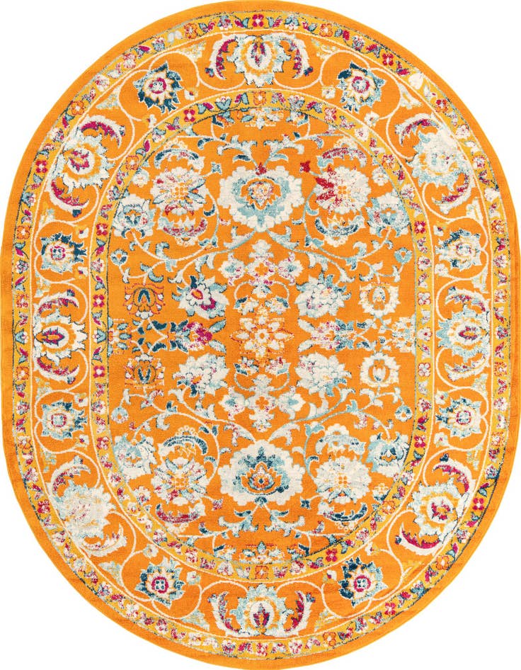 Detail image of 7' 10 x 10' Aurelia Oval Rug