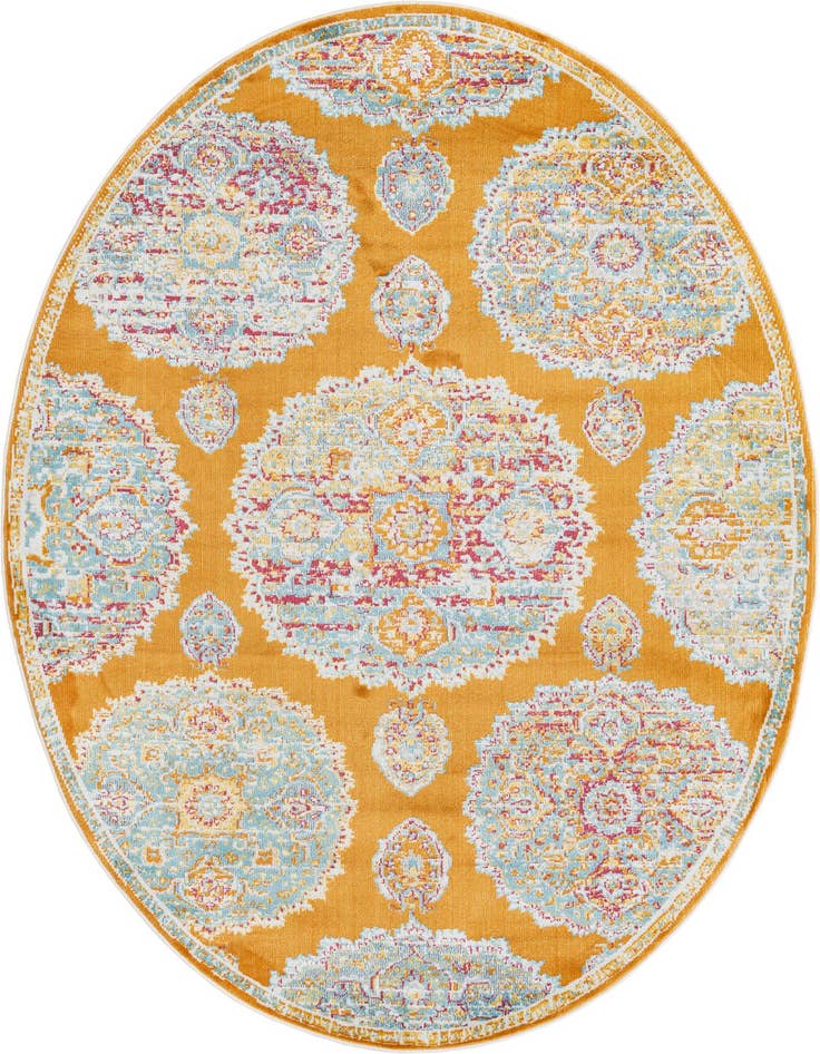Detail image of 5' 5 x 8' Paragon Oval Rug