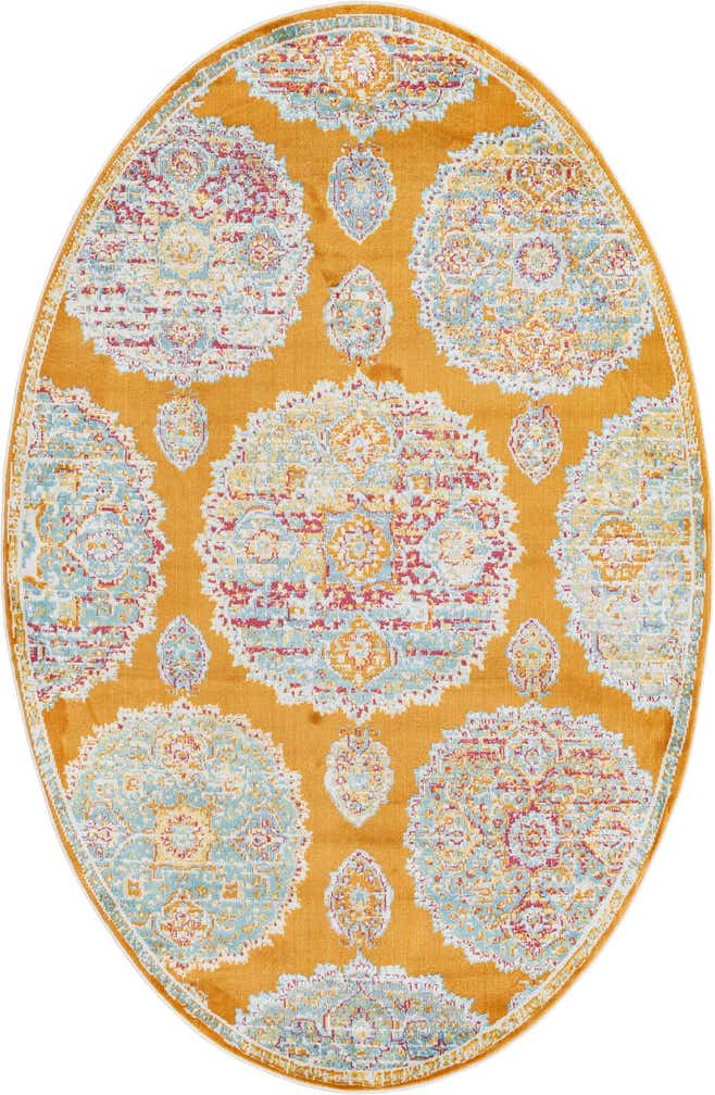 165cm x 245cm Paragon Oval Teppich
