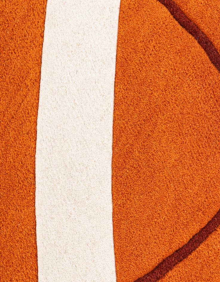 Detail image of 2' 3 x 3' 9 Playtime Kids Wool Oval Rug