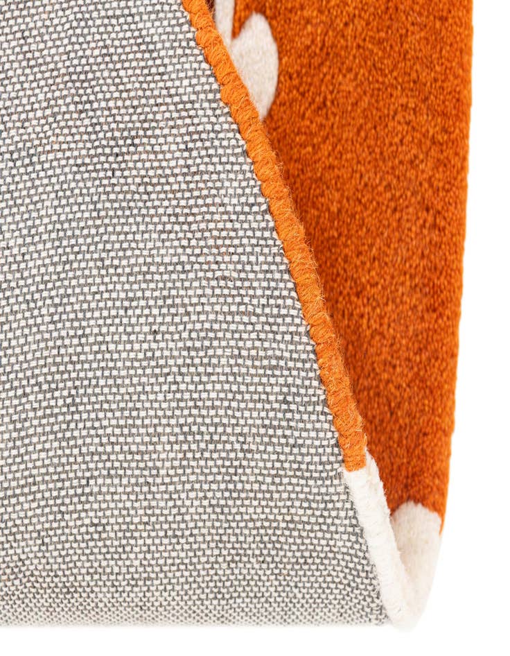 Detail image of 2' 3 x 3' 9 Playtime Kids Wool Oval Rug