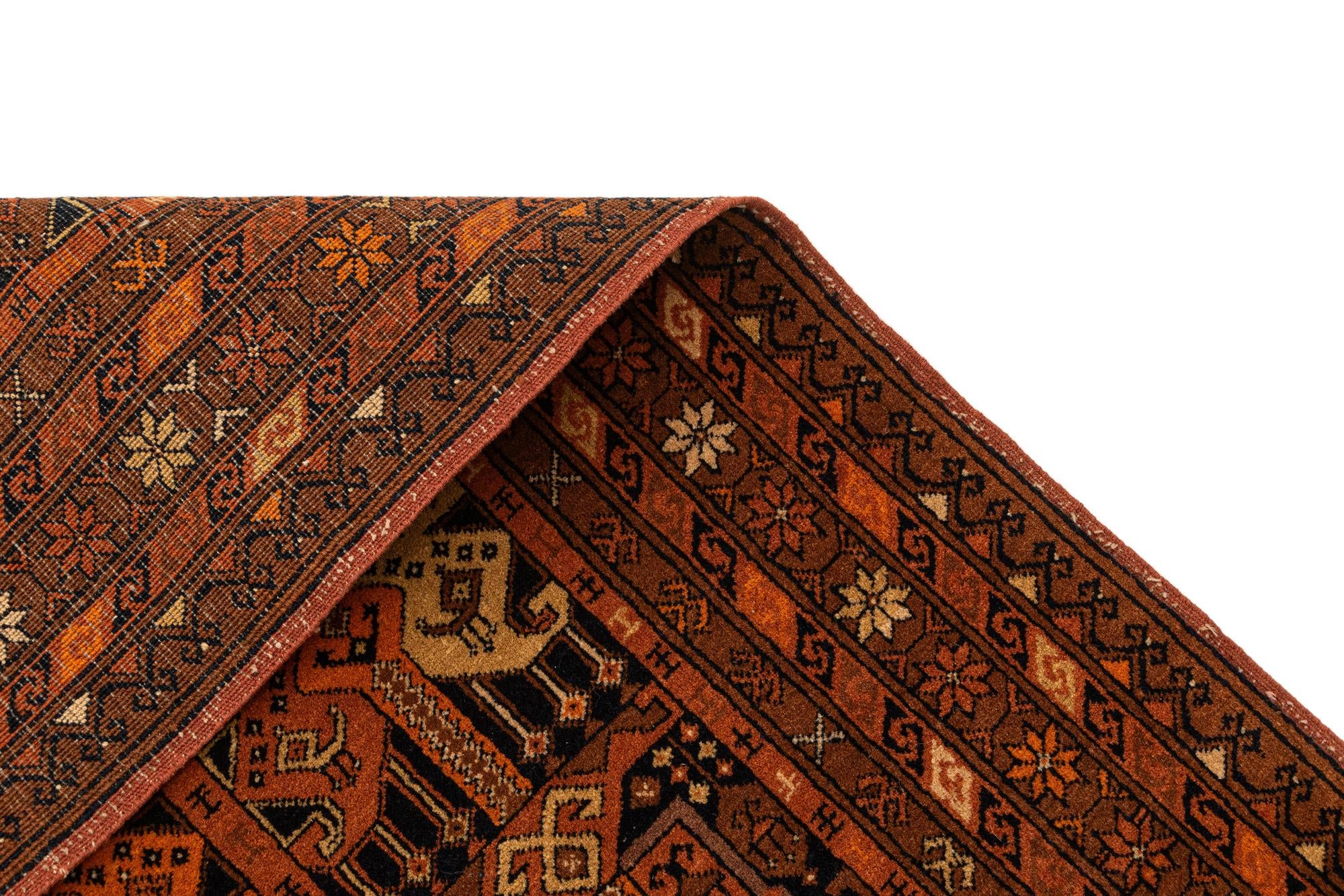 3' 9 x 5' 8 Afghan Rug