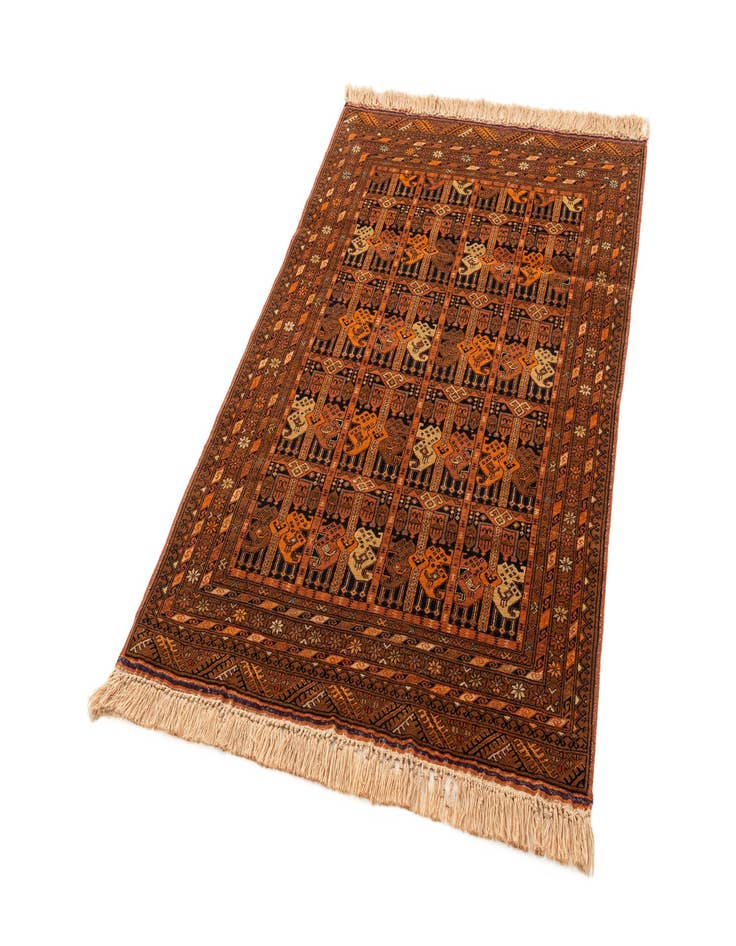 Detail image of 3' 9 x 5' 8 Afghan Rug