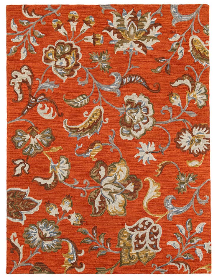 Detail image of 8' x 10' Agra Rug