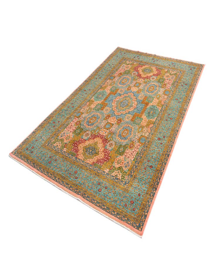 Detail image of 6' 6 x 9' 11 Amina Wool Rug