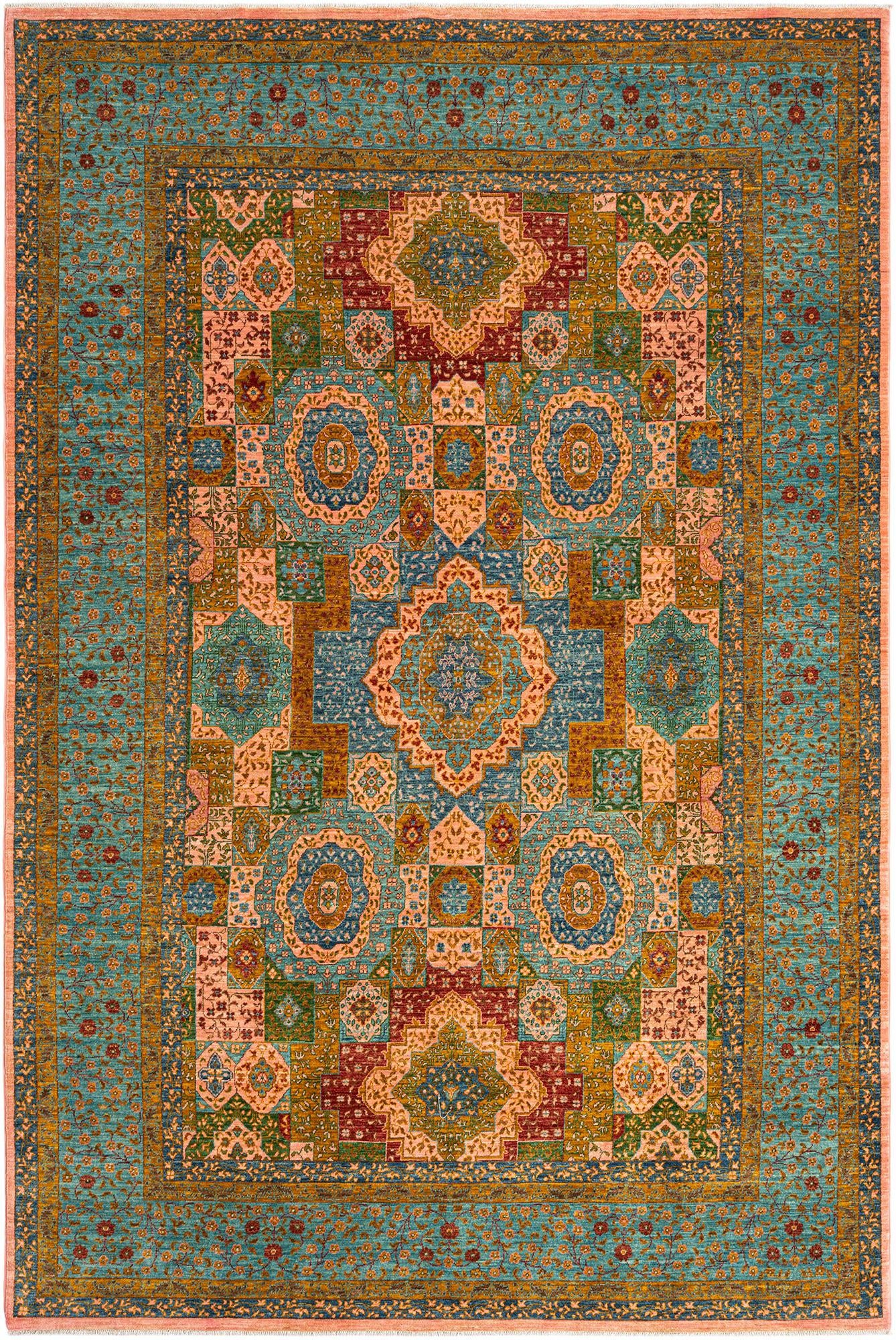 6' 6 x 9' 11 Amina Wool Rug