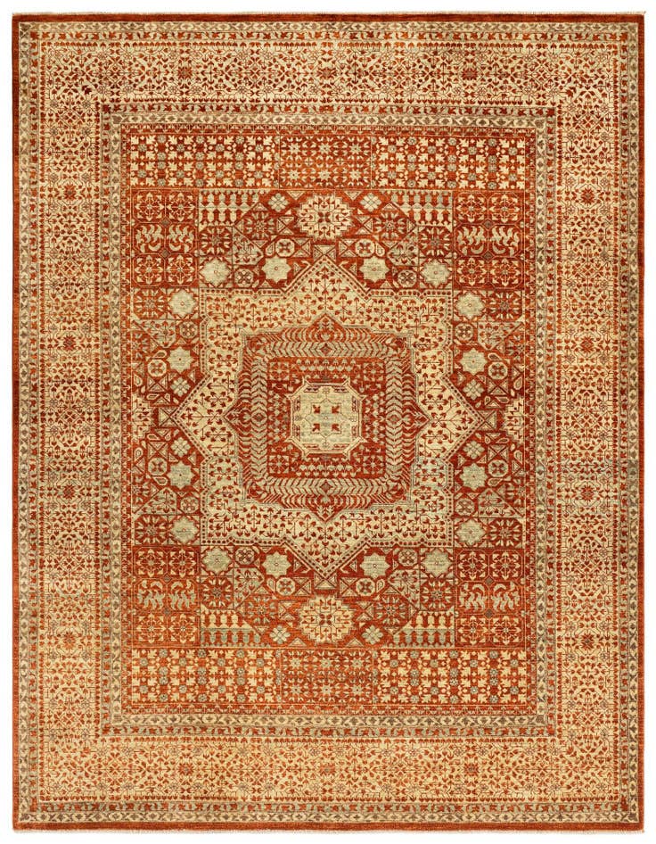 Detail image of 6' 8 x 8' 6 Amina Wool Rug