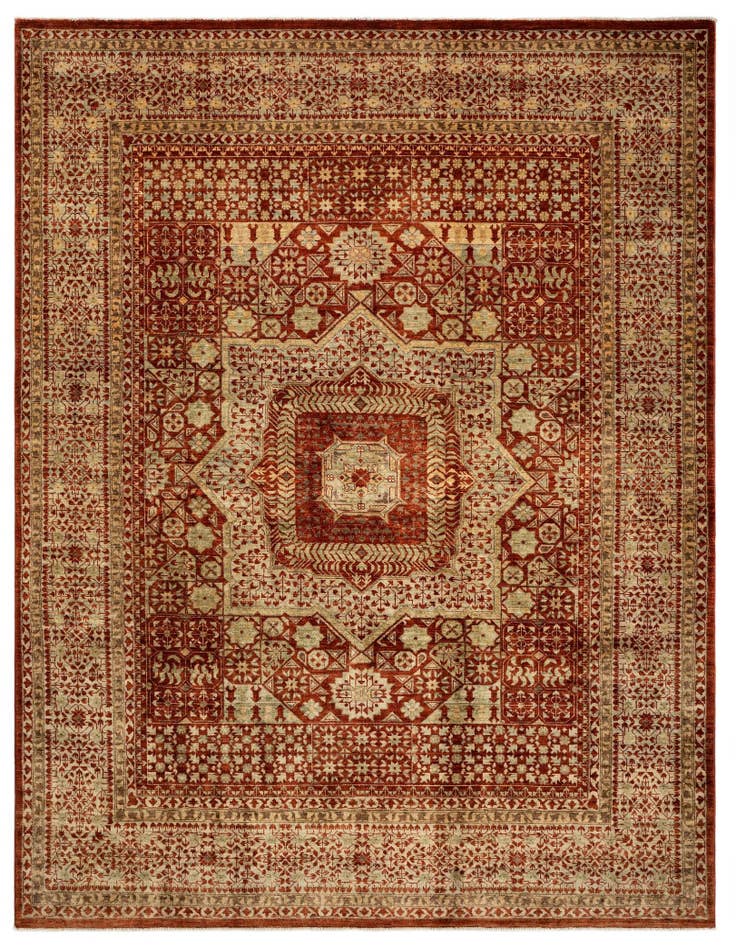 Detail image of 6' 9 x 8' 4 Amina Wool Rug