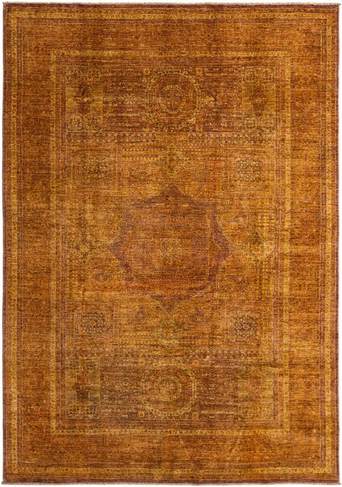 Detail image of 6' 9 x 9' 7 Hand Knotted Amina Rug
