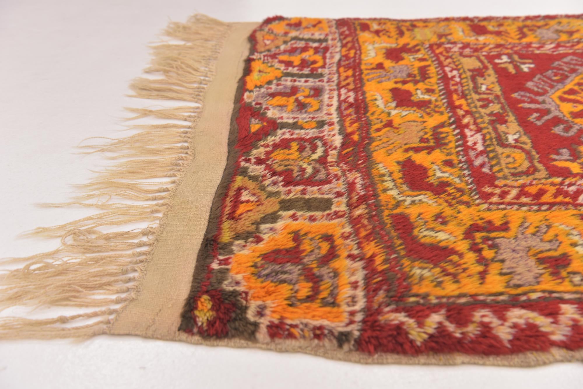 3' 6 x 5' Hand Knotted Anatolian Wool Rug