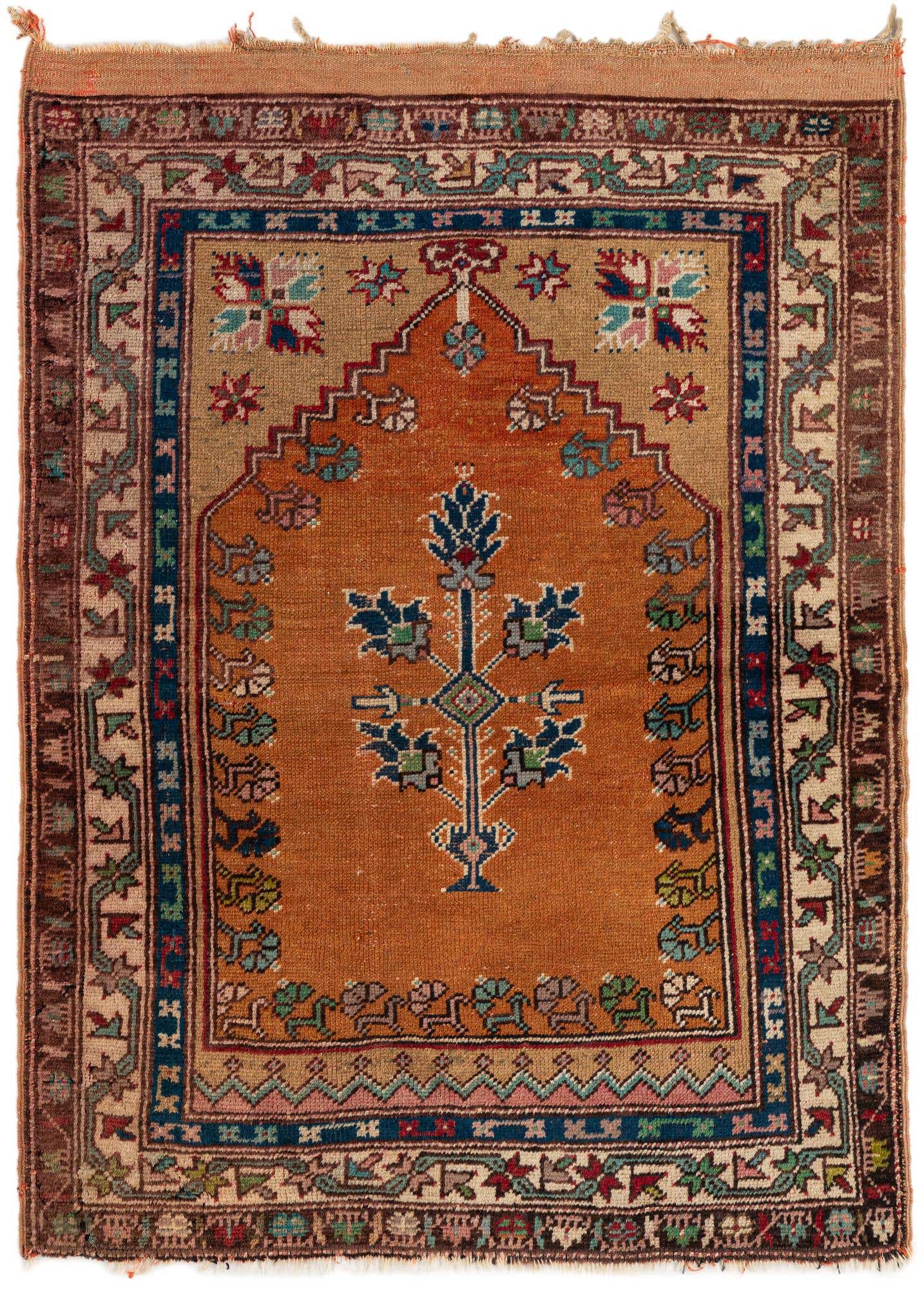2' 10 x 3' 10 Hand Knotted Anatolian Wool Rug