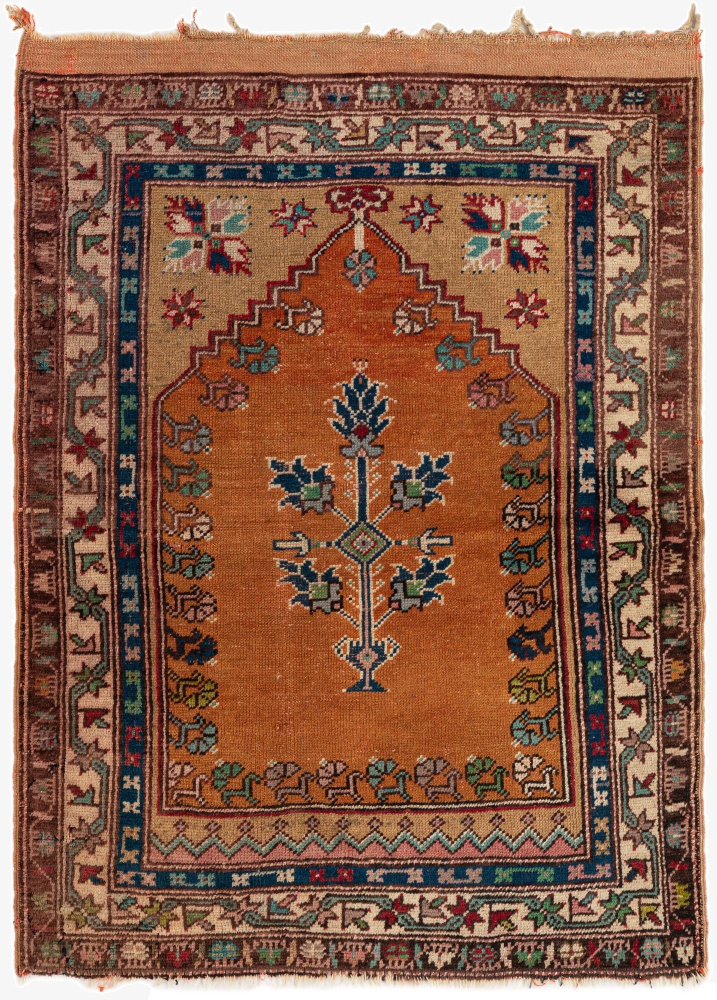 2' 10 x 3' 10  Hand Knotted Anatolian Wool Rug
