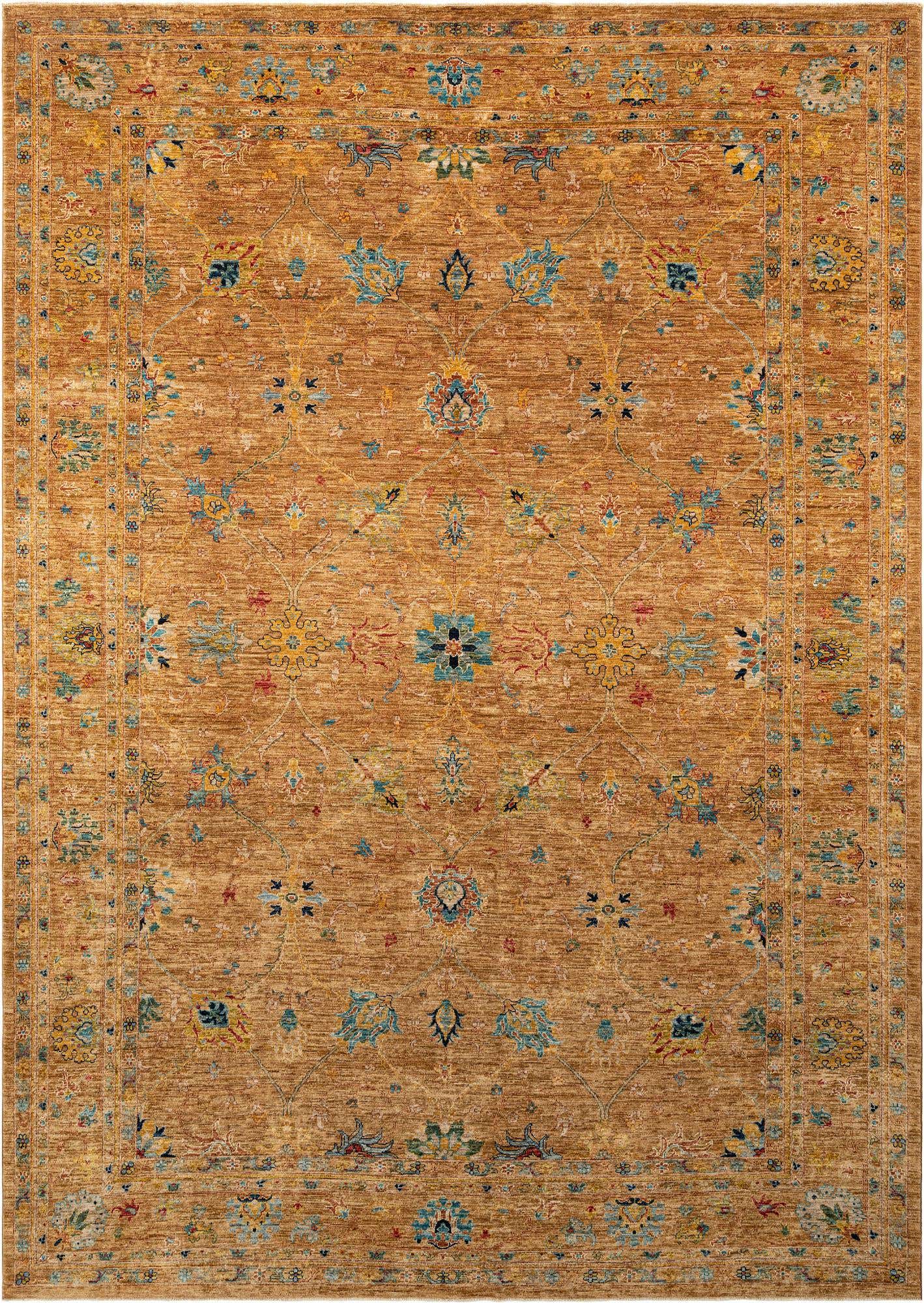 8' 11 x 12' 7 Hand Knotted Ariana Rug