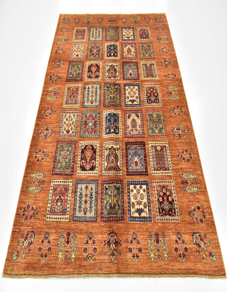 Detail image of 5' 3 x 6' 10  Hand Knotted Ariana Ziegler Rug