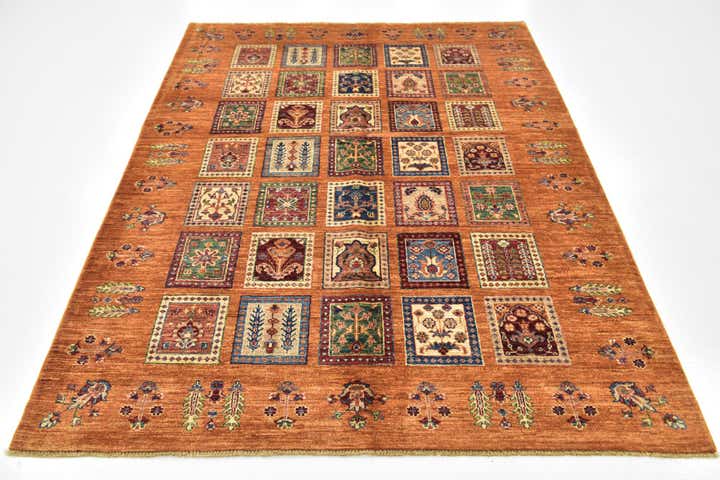 5' 3 x 6' 10 Hand Knotted Ariana Ziegler Rug