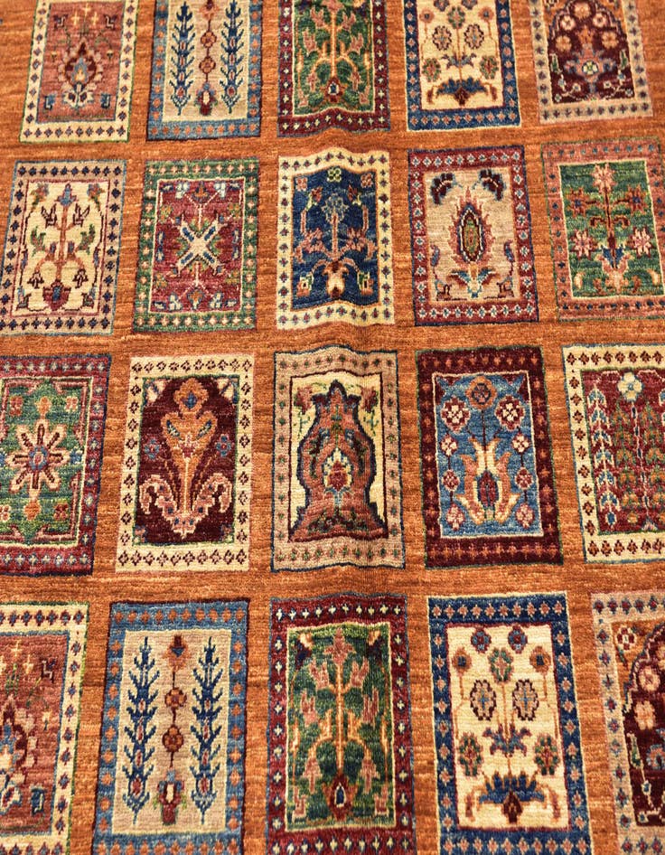 Detail image of 5' 3 x 6' 10  Hand Knotted Ariana Ziegler Rug