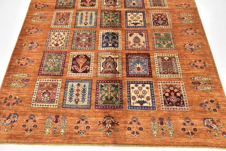 5' 3 x 6' 10 Hand Knotted Ariana Ziegler Rug