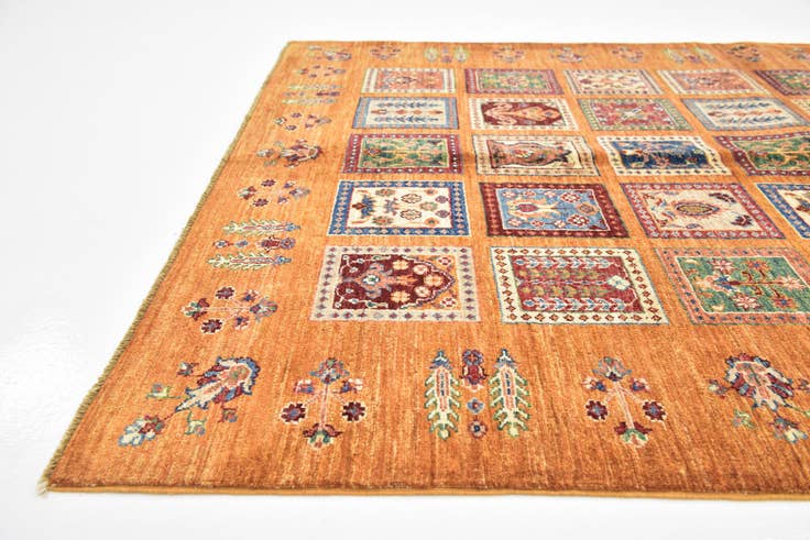 Detail image of 5' 3 x 6' 10 Hand Knotted Ariana Ziegler Rug