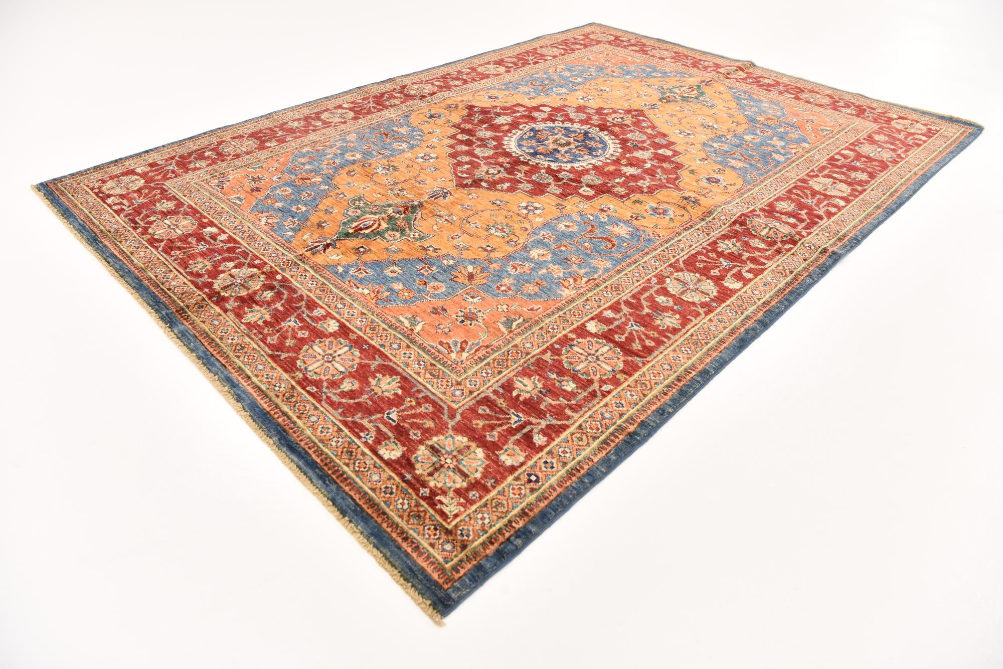 5' 7 x 7' 11 Hand Knotted Ariana Ziegler Oriental Rug