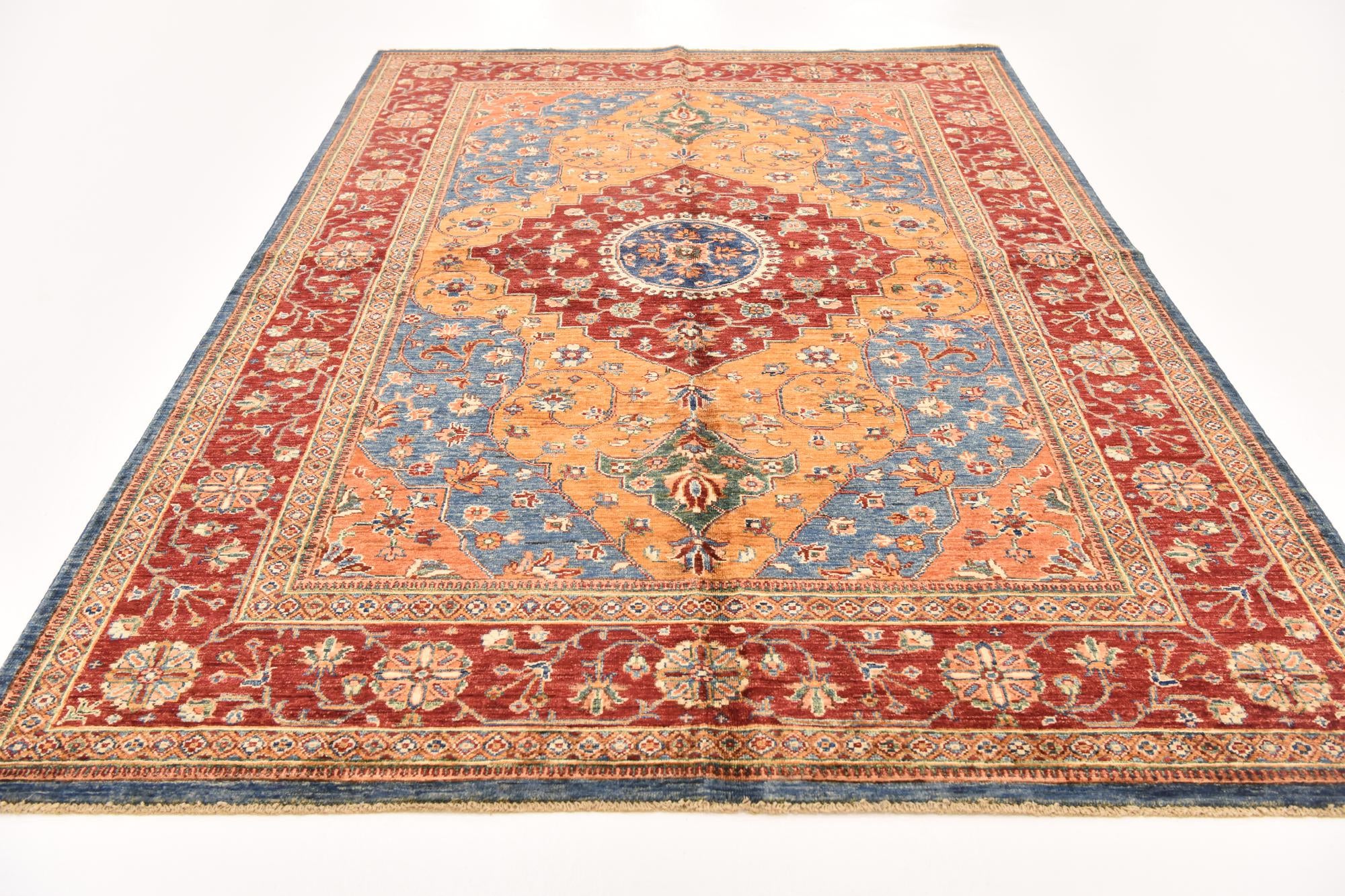 5' 7 x 7' 11 Hand Knotted Ariana Ziegler Oriental Rug