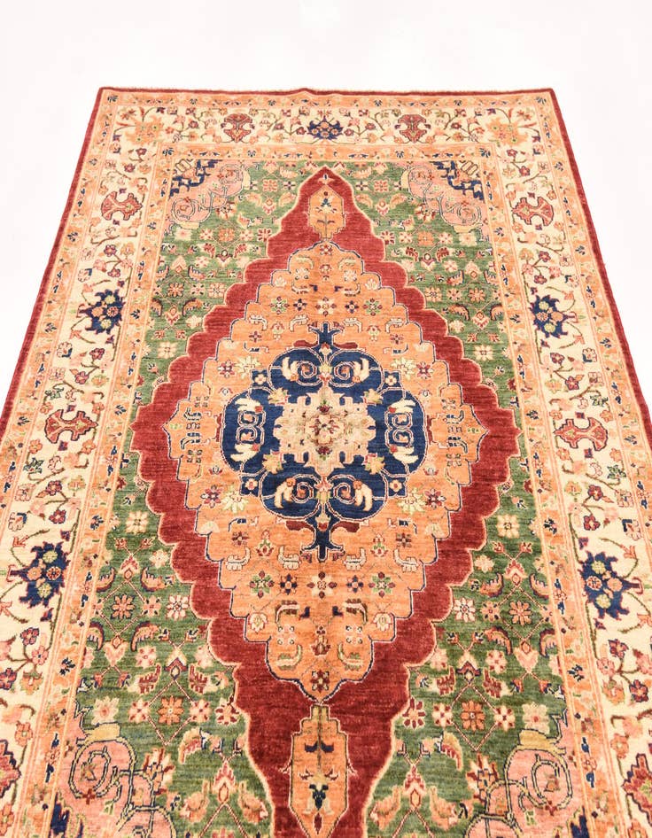 Detail image of 5' 10 x 8' 2 Hand Knotted Ariana Ziegler Rug