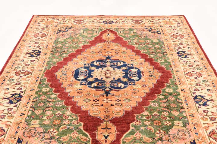 5' 10 x 8' 2 Hand Knotted Ariana Ziegler Rug