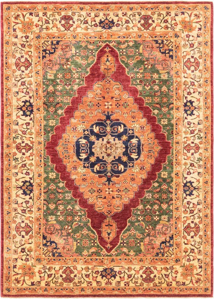 5' 10 x 8' 2 Hand Knotted Ariana Ziegler Rug