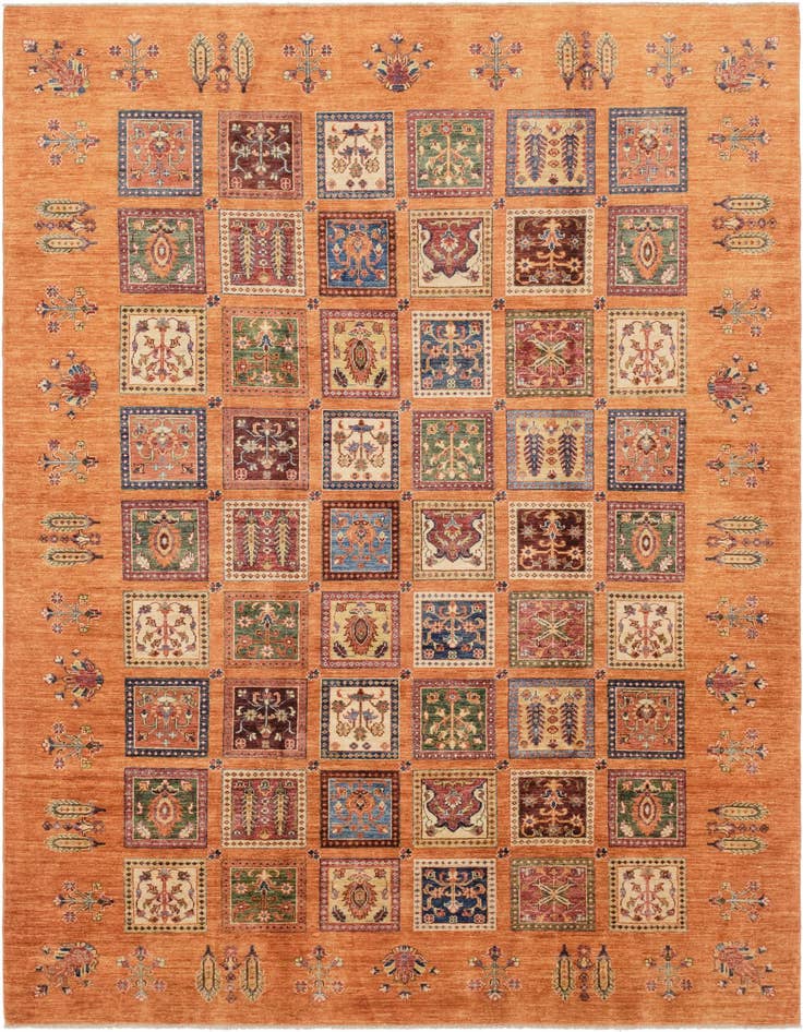 Detail image of 7' x 10' 5 Hand Knotted Ariana Ziegler Rug