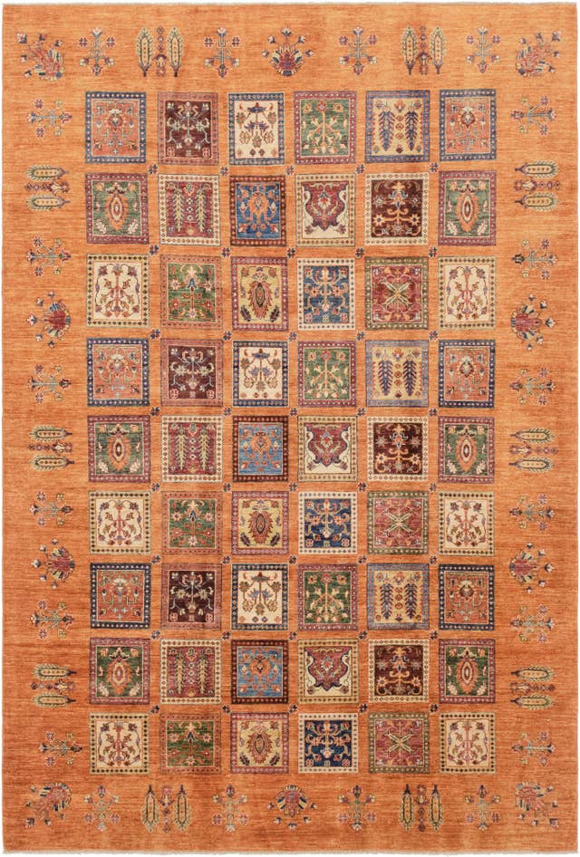Detail image of 7' x 10' 5 Hand Knotted Ariana Ziegler Rug