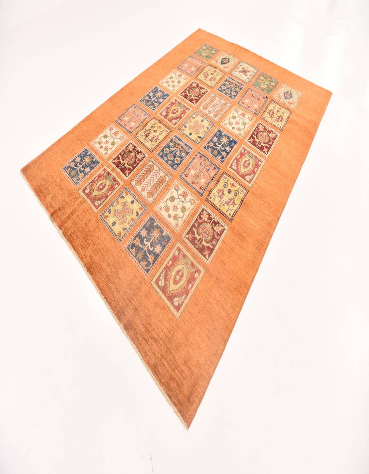Detail image of 7' 1 x 9' 11 Hand Knotted Ariana Ziegler Rug