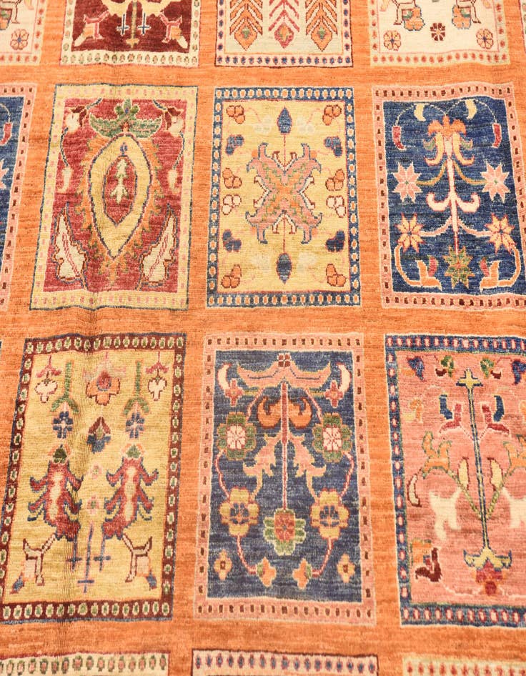 Detail image of 7' 1 x 9' 11 Hand Knotted Ariana Ziegler Rug