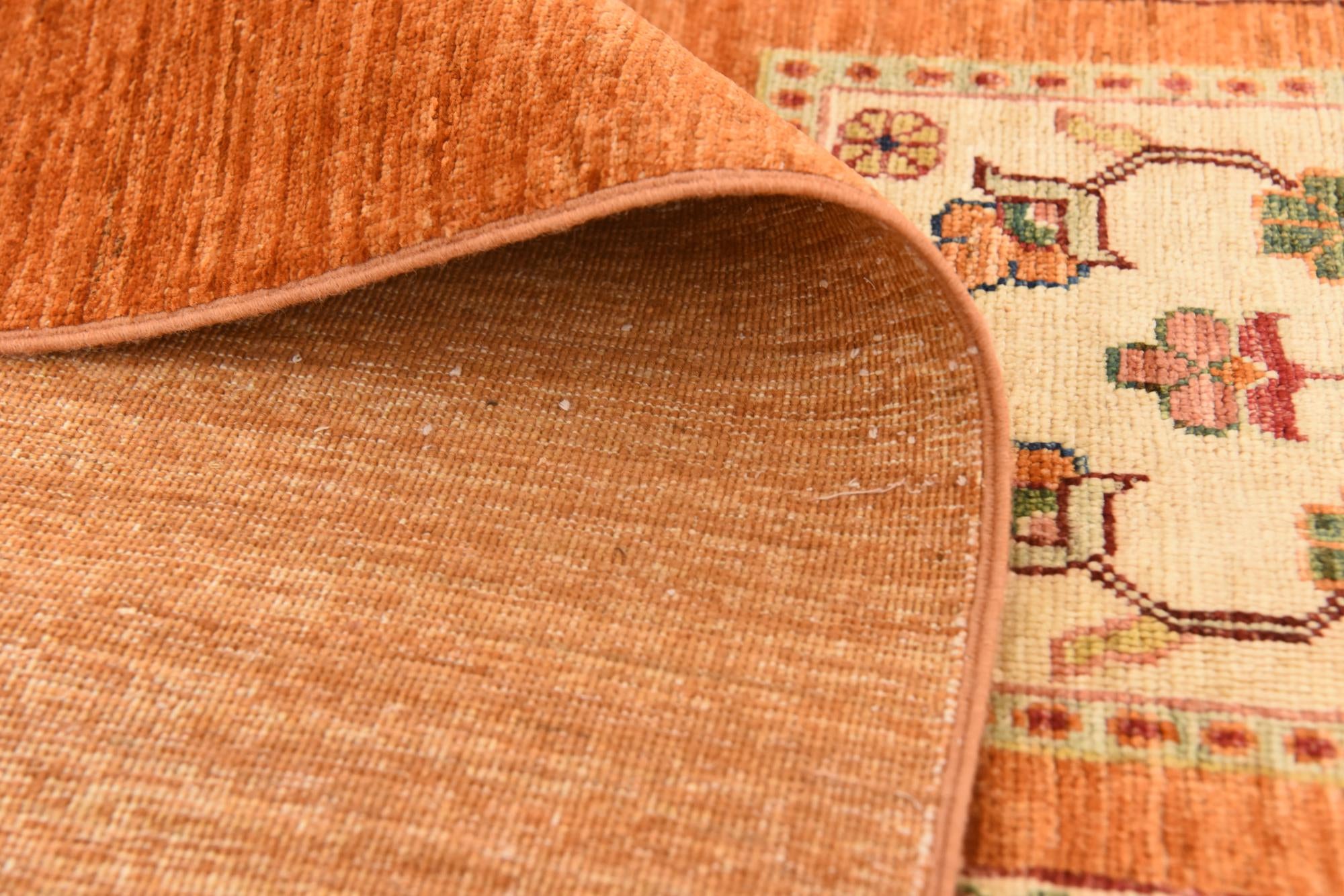 7' 1 x 9' 11 Hand Knotted Ariana Ziegler Rug