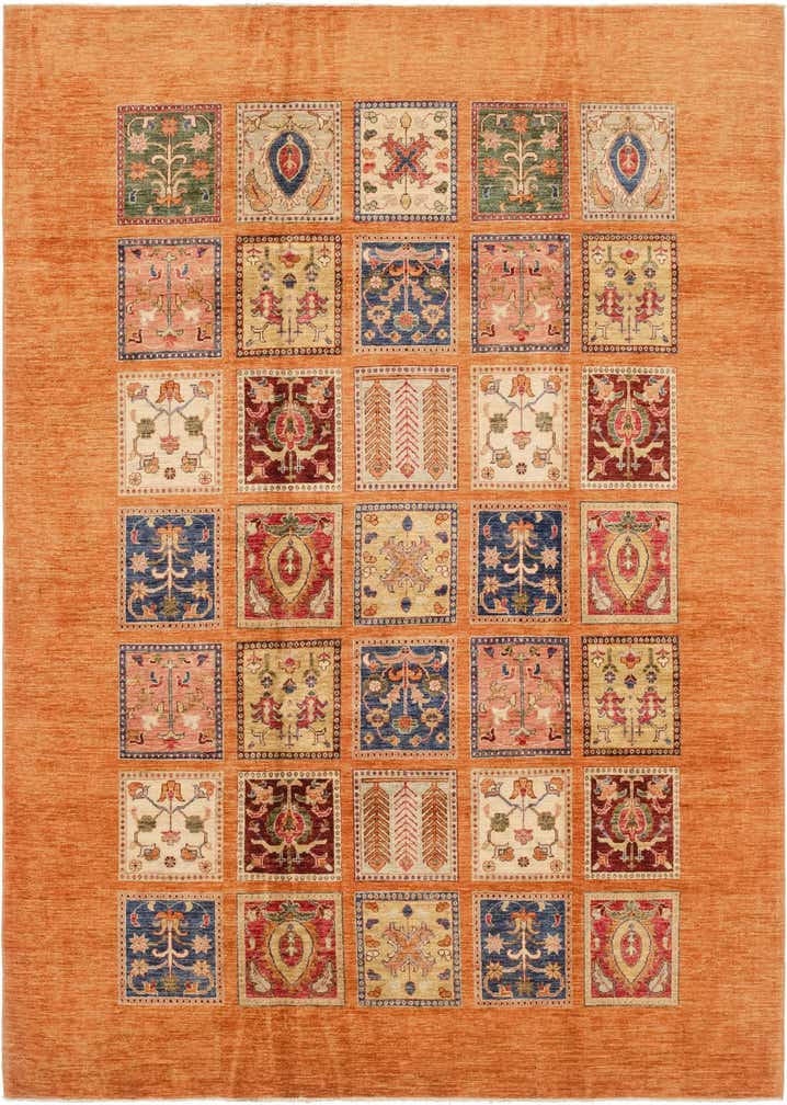 7' 1 x 9' 11 Hand Knotted Ariana Ziegler Rug